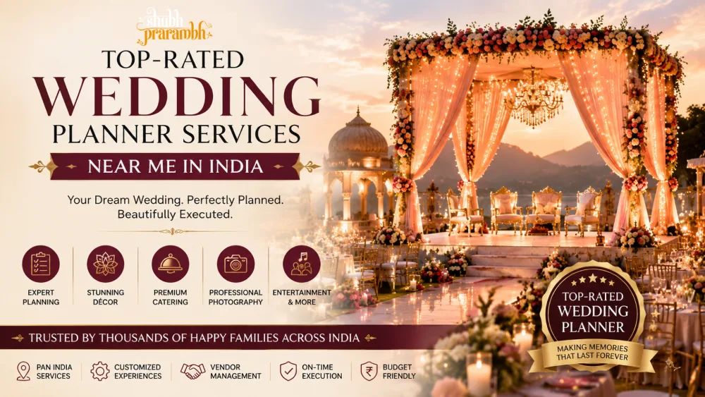 Top-rated wedding planner services near me in India