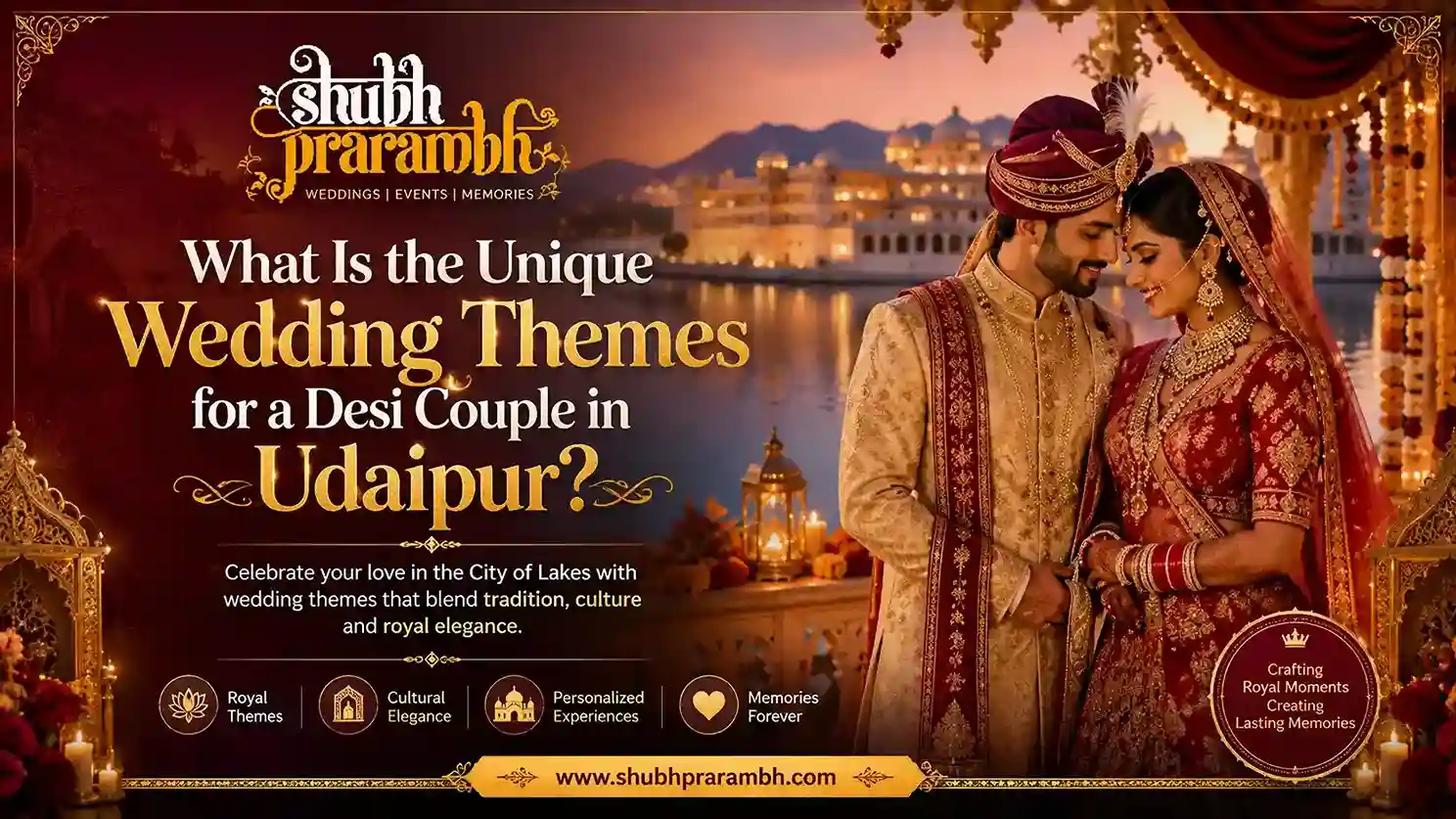 What Is the Unique Wedding Themes for a Desi Couple in Udaipur?