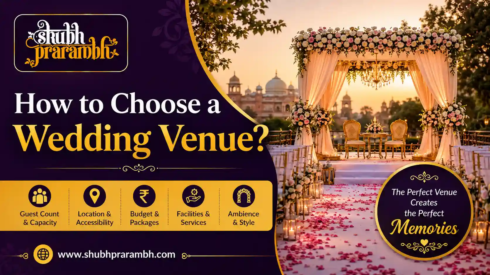 How to Choose a Wedding Venue?